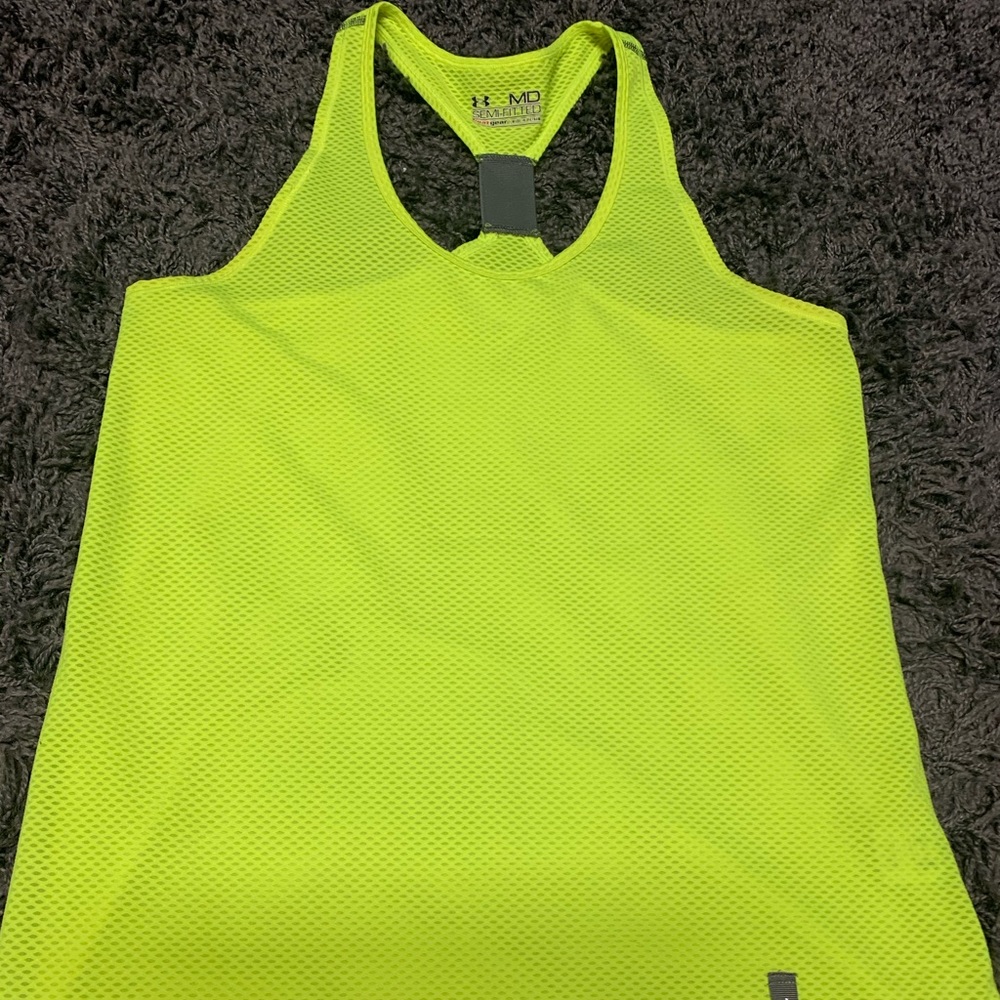 Under Armour Heat gear racer back tank